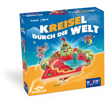 Kreisel durch die Welt