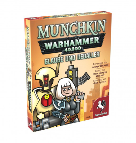 Munchkin Warhammer 40.000: Glaube und Geballer [Erweiterung]