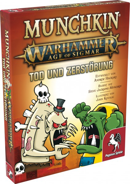 Munchkin Warhammer Age of Sigmar: Tod und Zerst&#246;rung [Erweiterung]